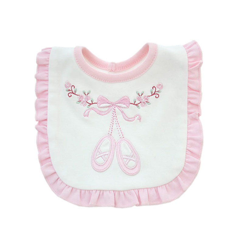 ベビー用品★赤ちゃん用品★タオルマフラー★よだれかけ★食事用ビブセット★涎掛け★2色