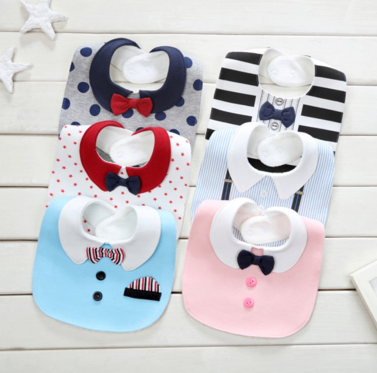 ベビー用品★赤ちゃん用品★タオルマフラー★よだれかけ★食事用ビブセット★涎掛け★10色