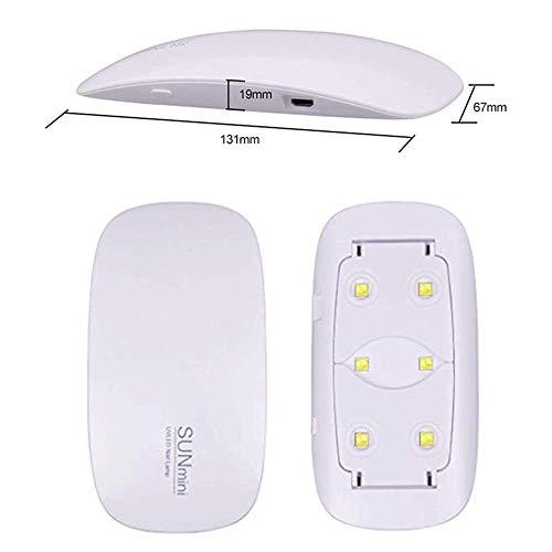 LEDネイルドライヤー UVライトジェルネイルライト usbライト 折りたたみ式 軽量 持ち運び便利