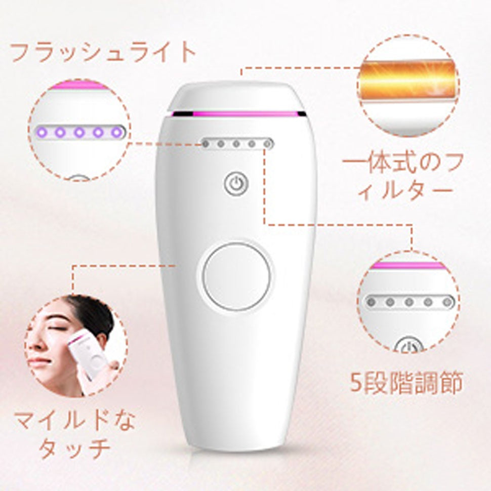 IPL脱毛器 永久脱毛 家庭用脱毛器 99万発照射 ムダ毛処理 美肌 スキンケア
